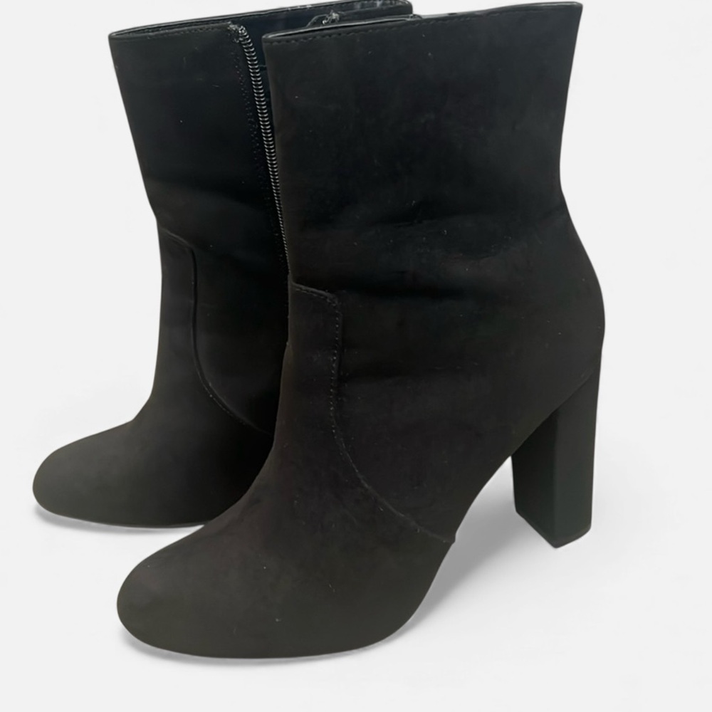 SHEIN black booties